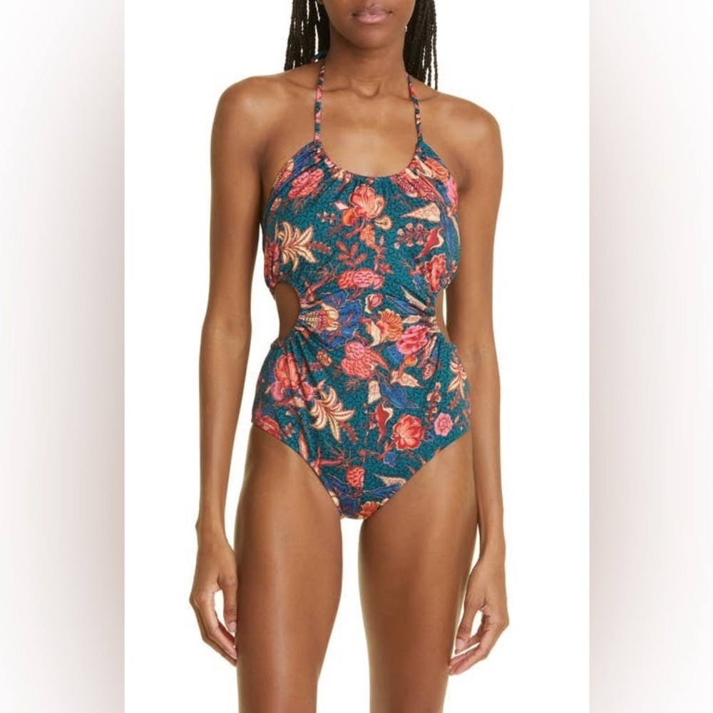 Ulla Johnson Mabel Halter One-Piece Swimsuit sz S NWT - Picture 5 of 14